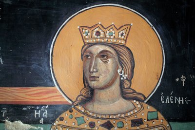 Byzantine Fresco from the 15th Century by Unbekannt Unbekannt